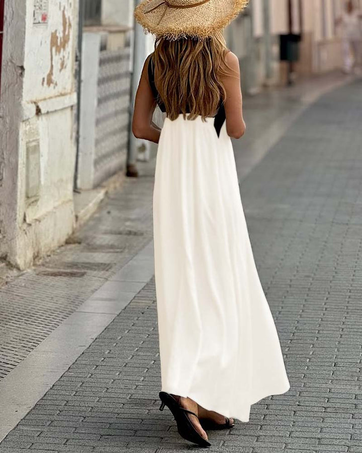 Anne | Elegante jurk met gekruiste hals