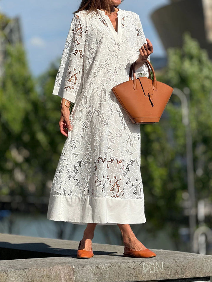 Bente | Elegante Kanten Jurk