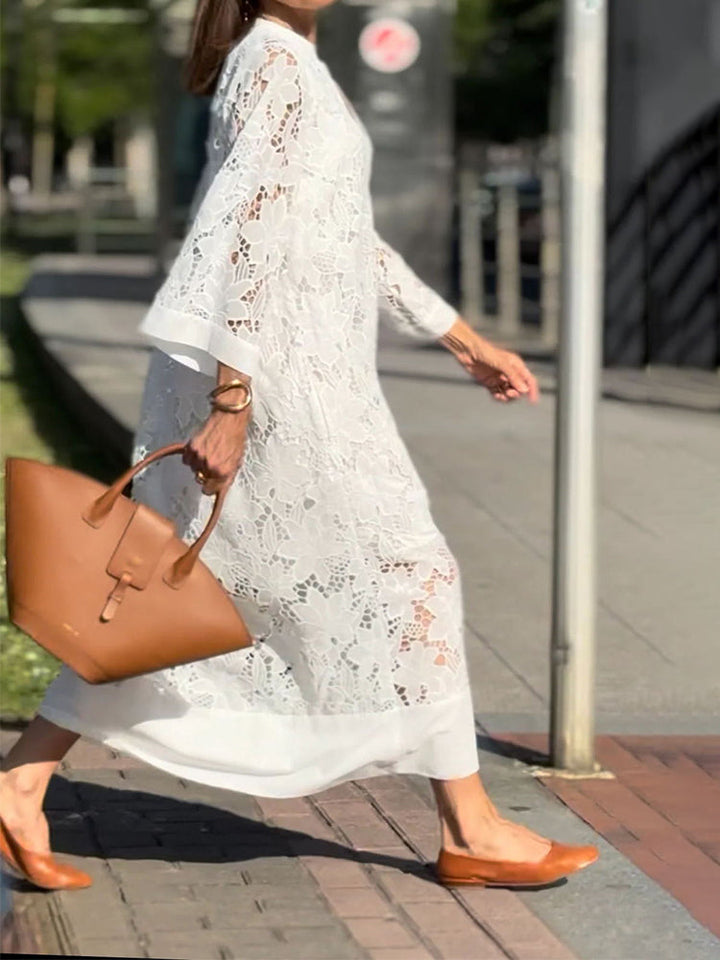 Bente | Elegante Kanten Jurk