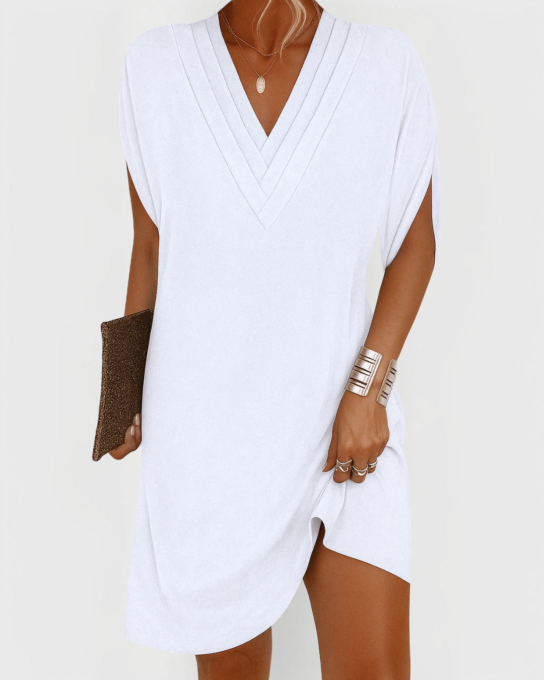 Franka | Elegante flatterende jurk