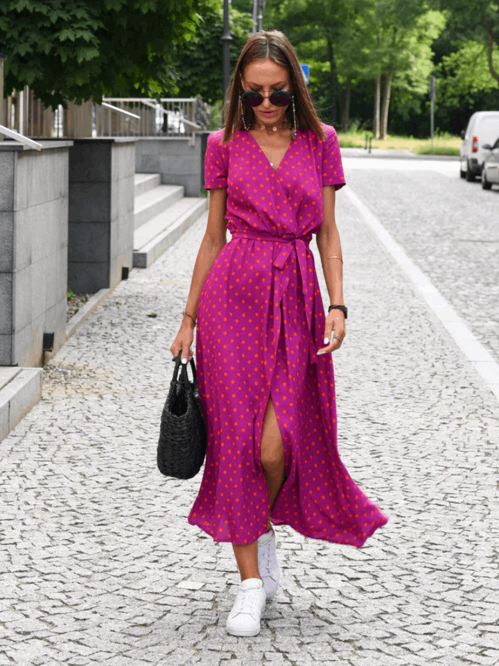 Kelly | Elegante jurk met bloemenprint