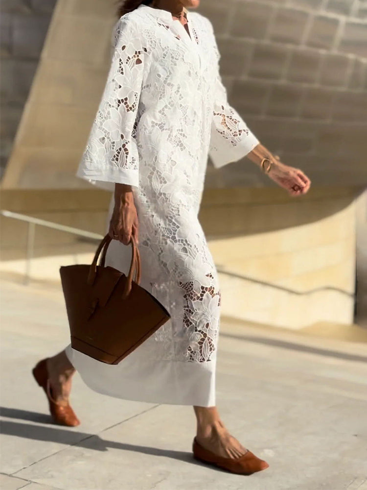 Bente | Elegante Kanten Jurk