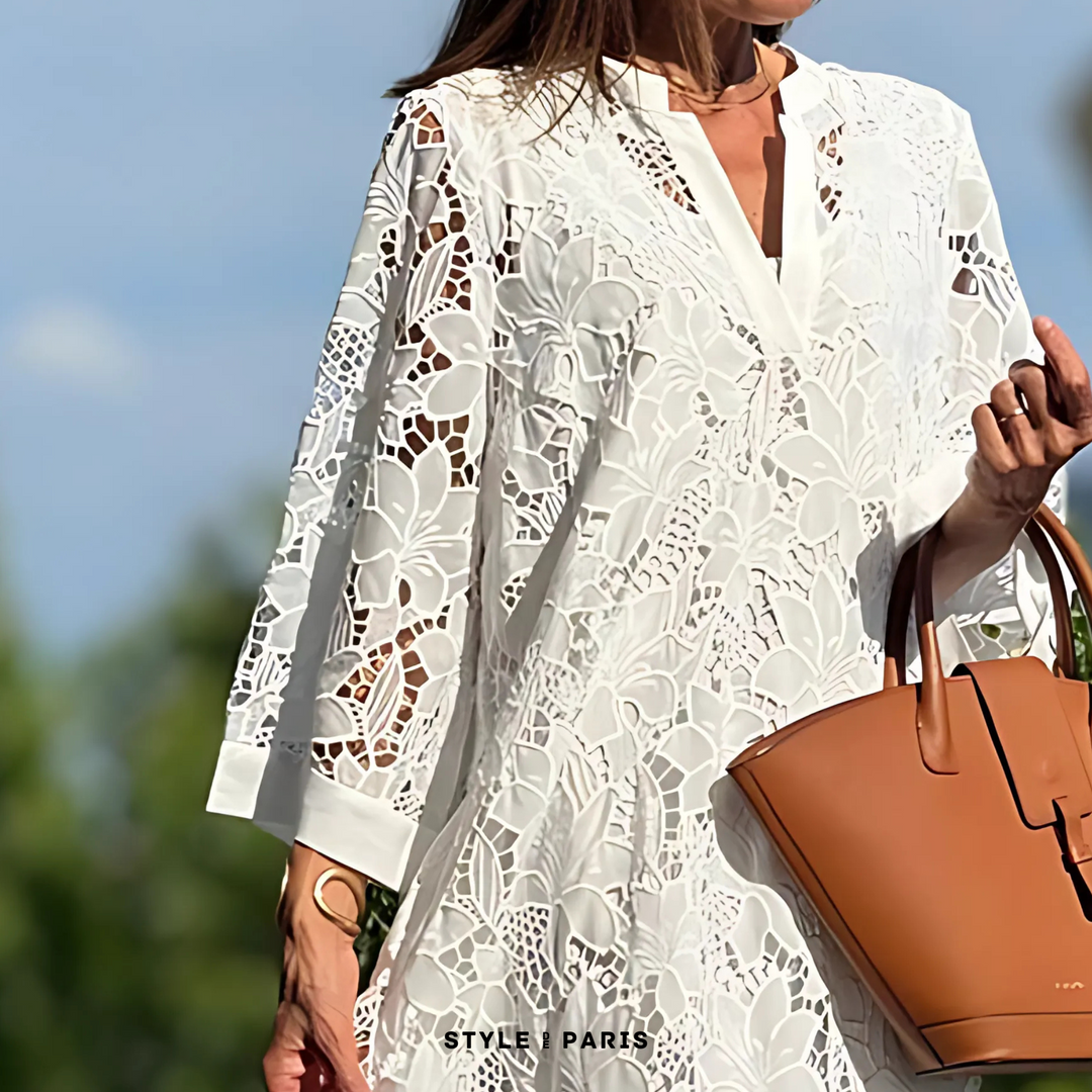 Bente | Elegante Kanten Jurk
