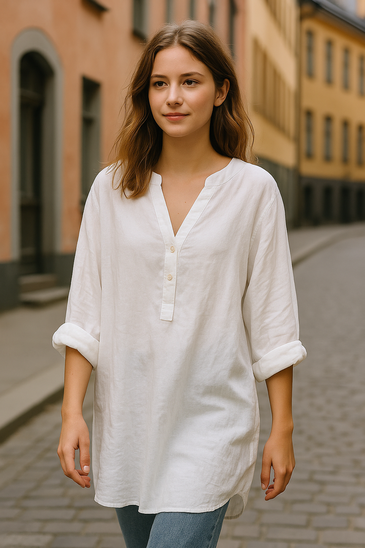 Angela | Luchtig en Stijlvol Zomershirt