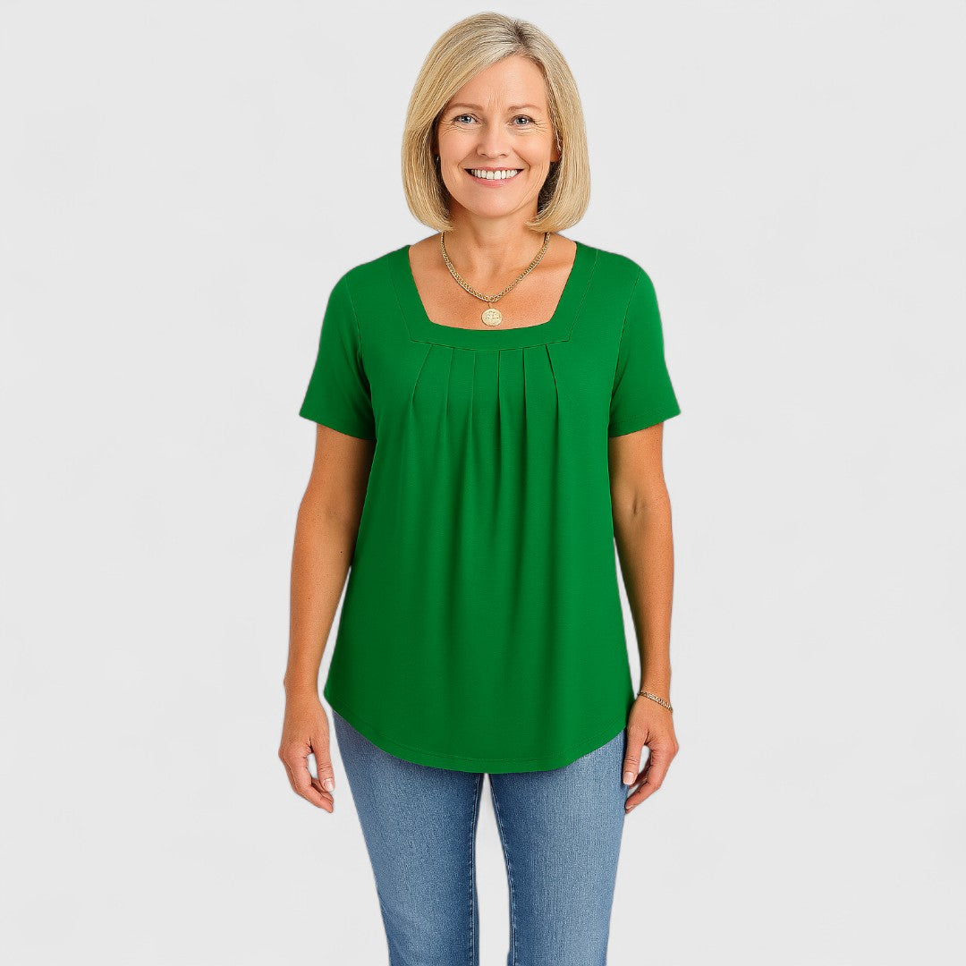 Carolien | Elegante top met een relaxte pasvorm