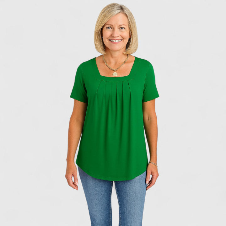 Carolien | Elegante top met een relaxte pasvorm