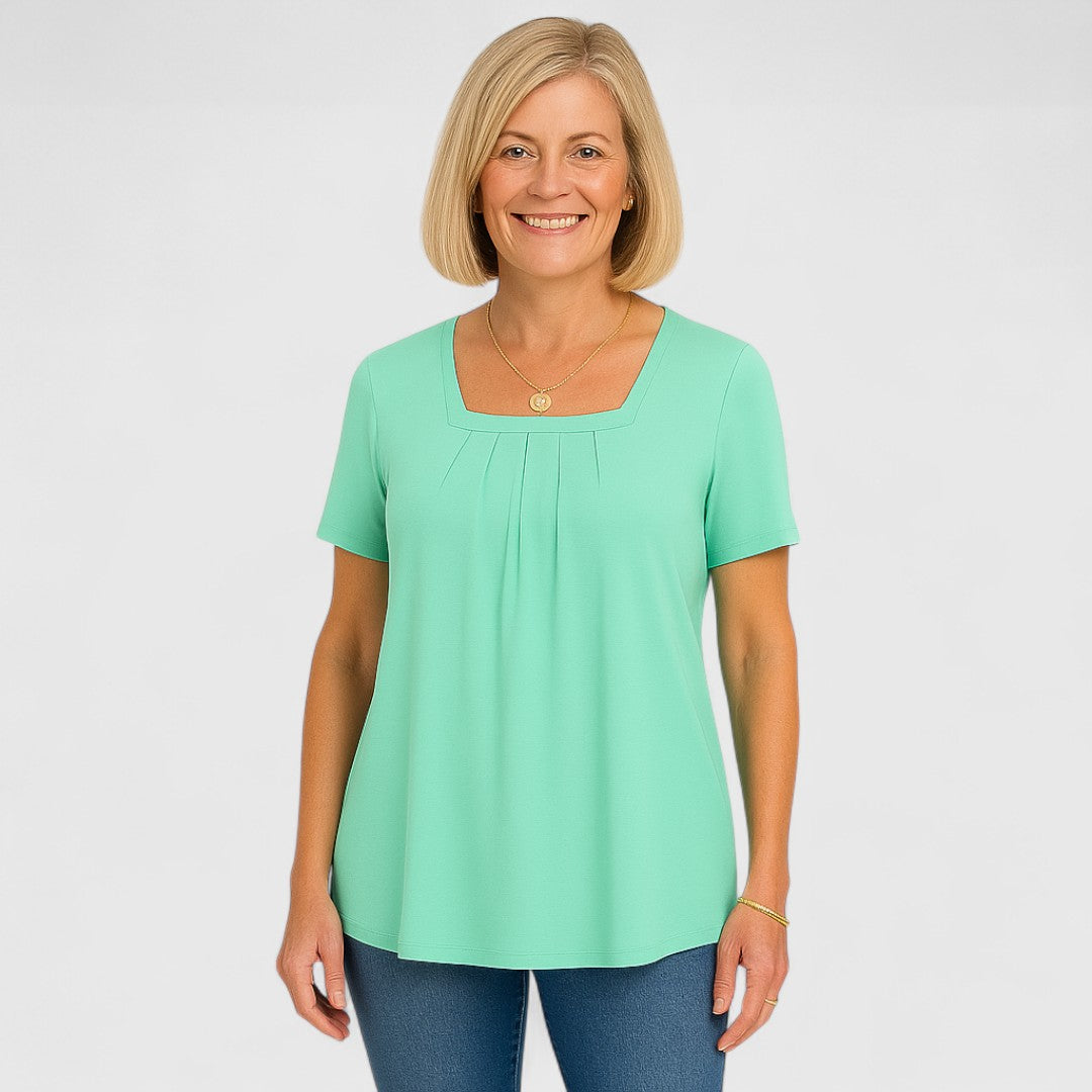 Carolien | Elegante top met een relaxte pasvorm