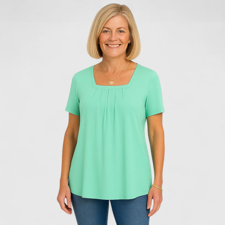 Carolien | Elegante top met een relaxte pasvorm