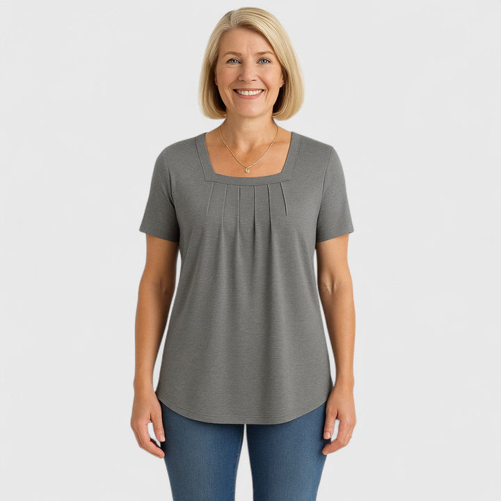Carolien | Elegante top met een relaxte pasvorm
