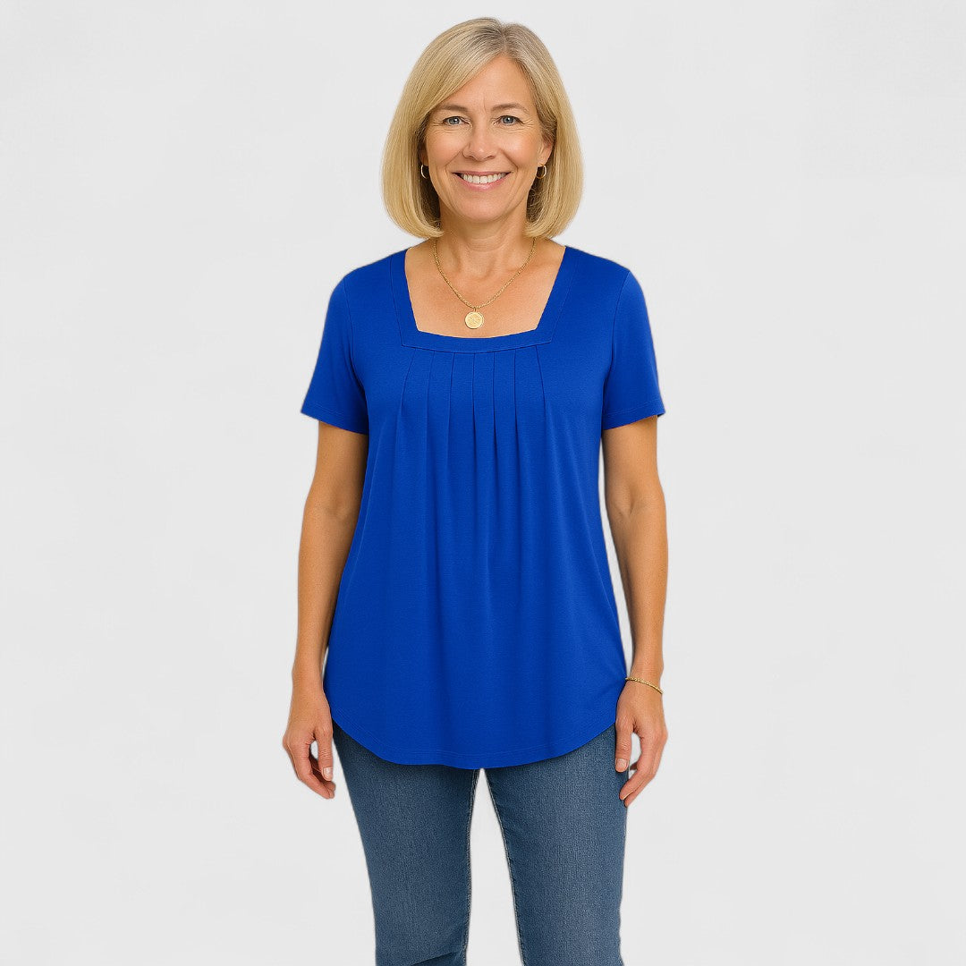 Carolien | Elegante top met een relaxte pasvorm