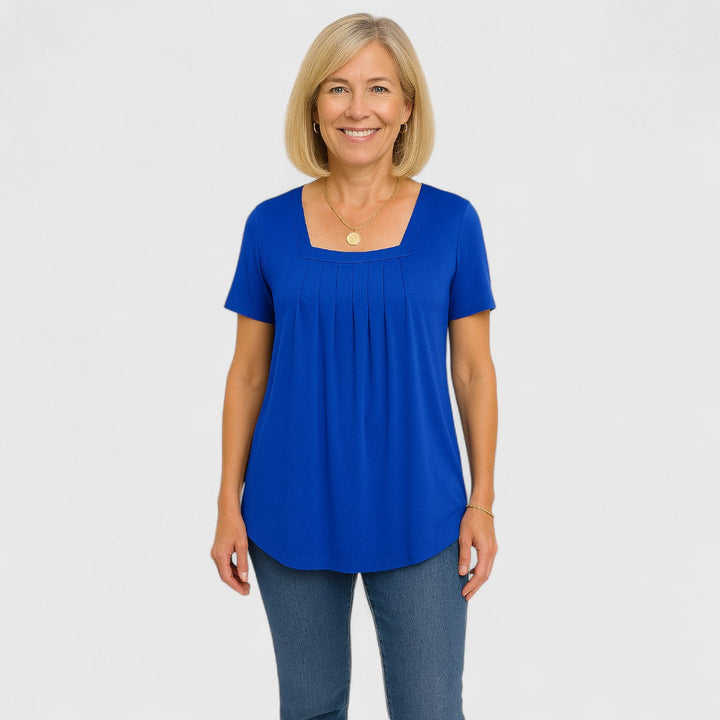 Carolien | Elegante top met een relaxte pasvorm