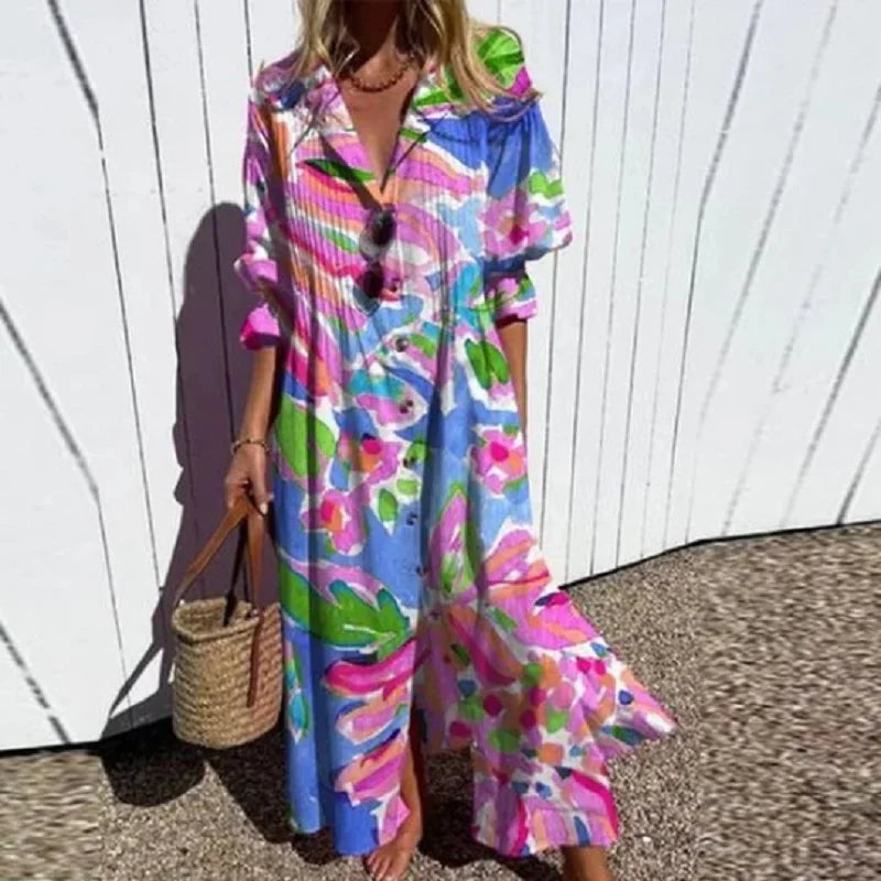 Chantal | Elegante Boho-jurk