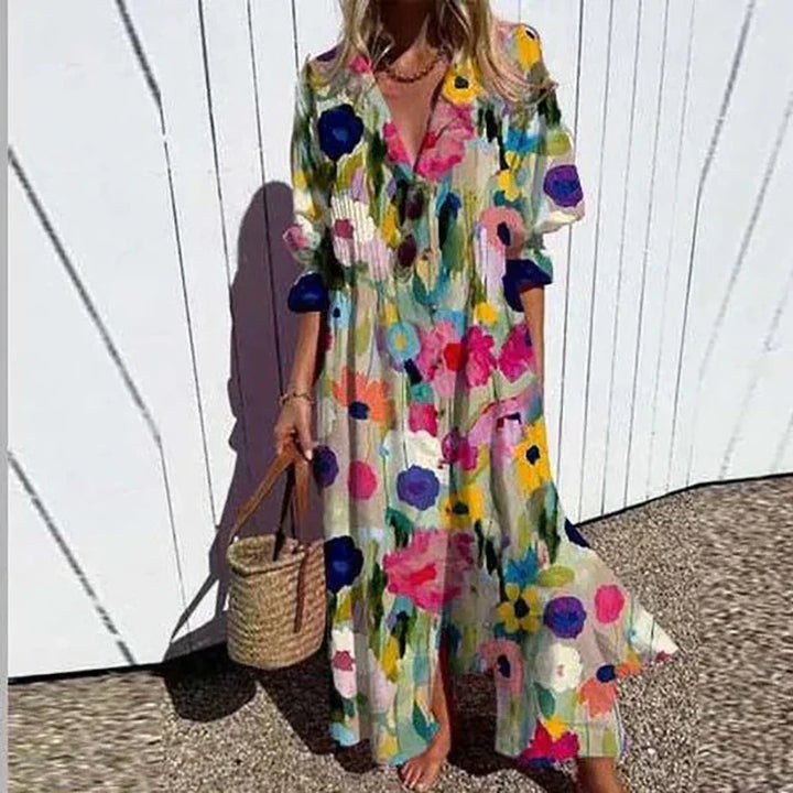 Chantal | Elegante Boho-jurk