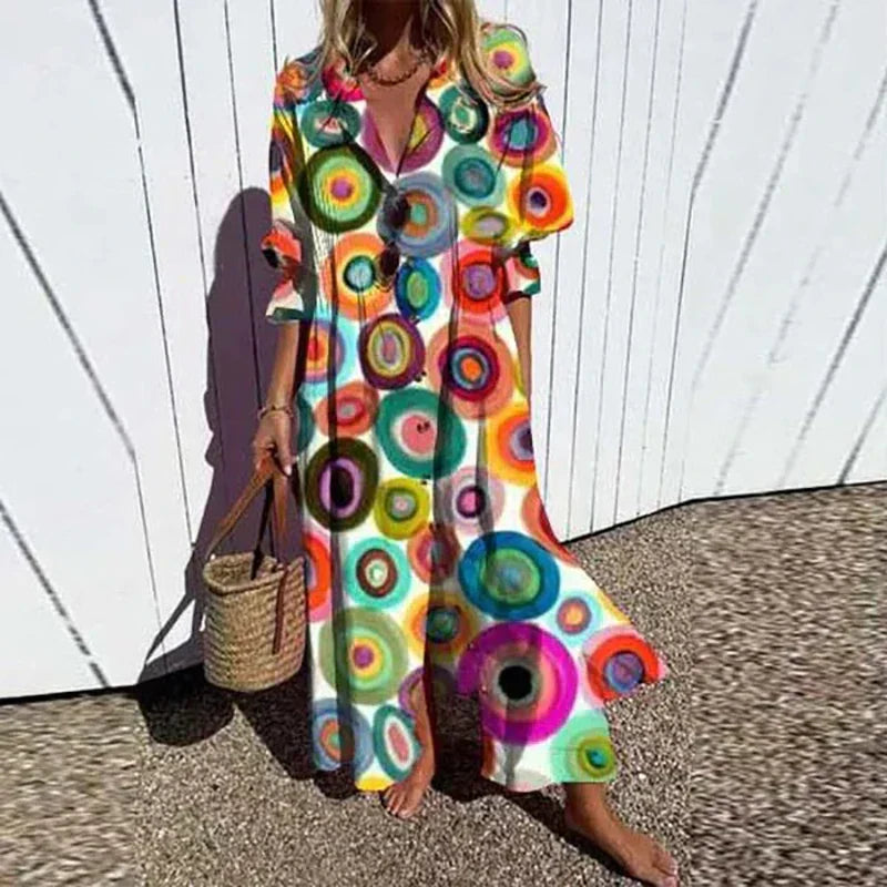 Chantal | Elegante Boho-jurk