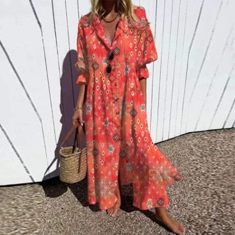 Chantal | Elegante Boho-jurk
