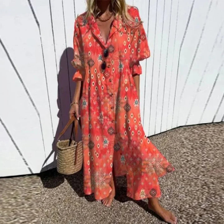 Chantal | Elegante Boho-jurk