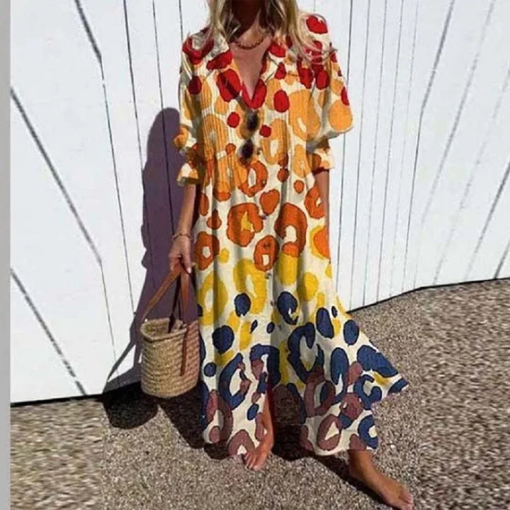 Chantal | Elegante Boho-jurk