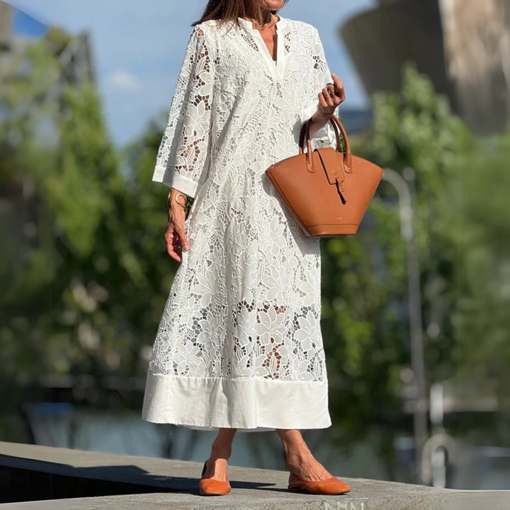 Bente | Elegante Kanten Jurk