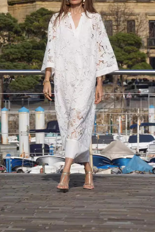 Bente | Elegante Kanten Jurk